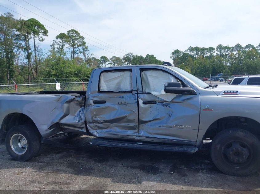 2020 Ram 3500 Tradesman 4X4 8' Box VIN: 3C63RRGLXLG121519 Lot: 43240545