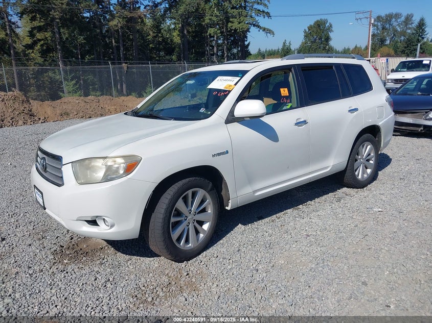 JTEEW44A682003026 2008 TOYOTA HIGHLANDER photo no. 2
