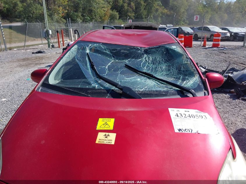 2015 Toyota Prius Two VIN: JTDKN3DU0F1873985 Lot: 43240593