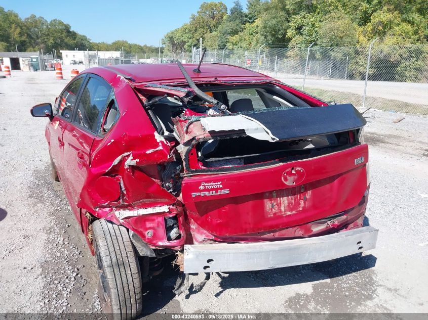 2015 Toyota Prius Two VIN: JTDKN3DU0F1873985 Lot: 43240593