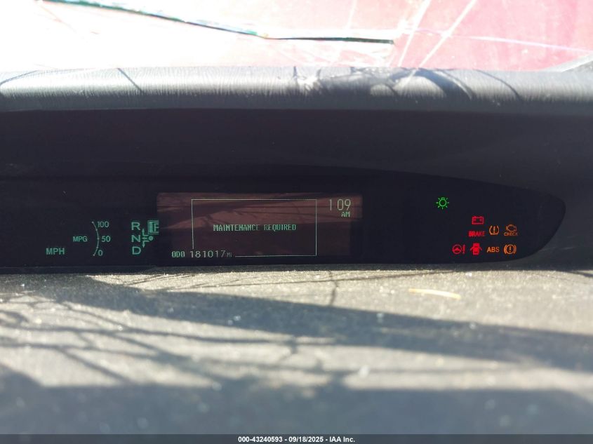 2015 Toyota Prius Two VIN: JTDKN3DU0F1873985 Lot: 43240593