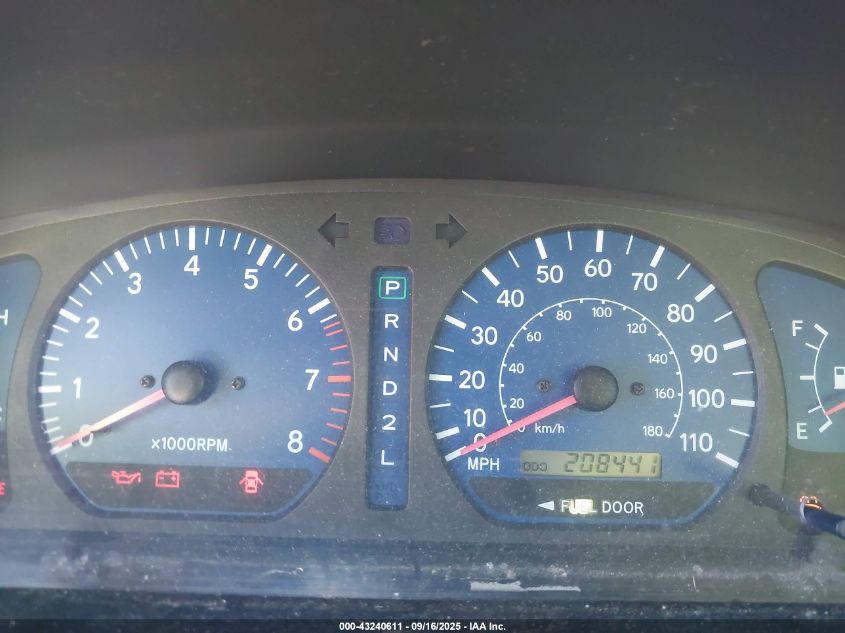 2002 Toyota Sienna Le VIN: 4T3ZF13C32U491311 Lot: 43240611