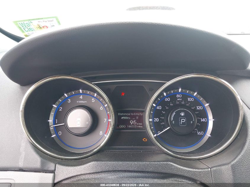 2012 Hyundai Sonata Gls Pzev VIN: 5NPEB4AC7CH496101 Lot: 43240636