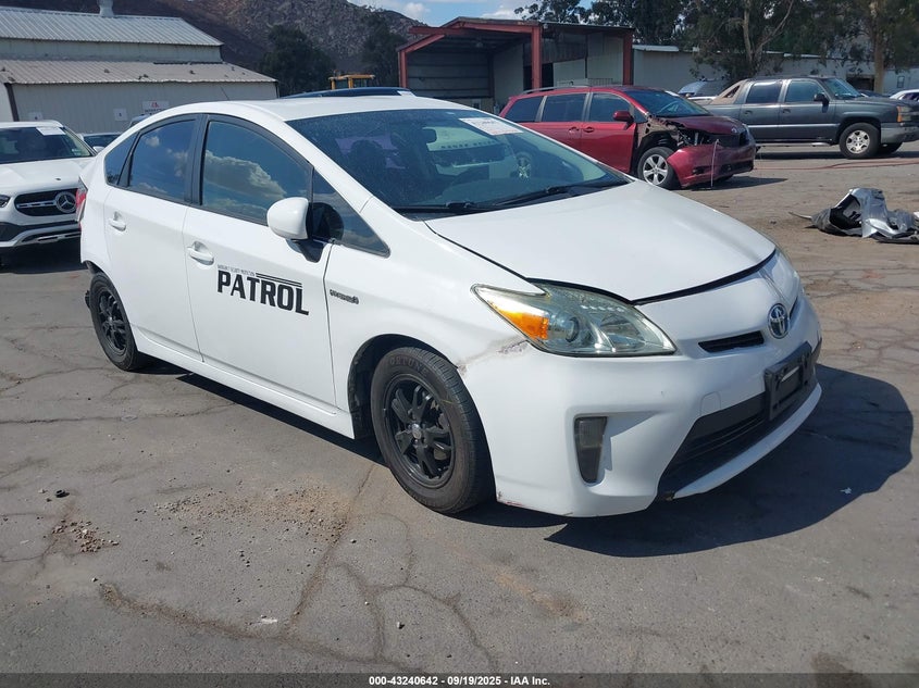 JTDKN3DU8E0394251 2014 Toyota Prius Three auction photo 1