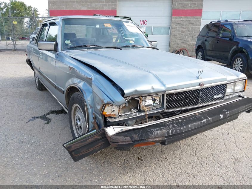 1982 Toyota Cressida Luxury VIN: JT2MX62E3C0058724 Lot: 43240651