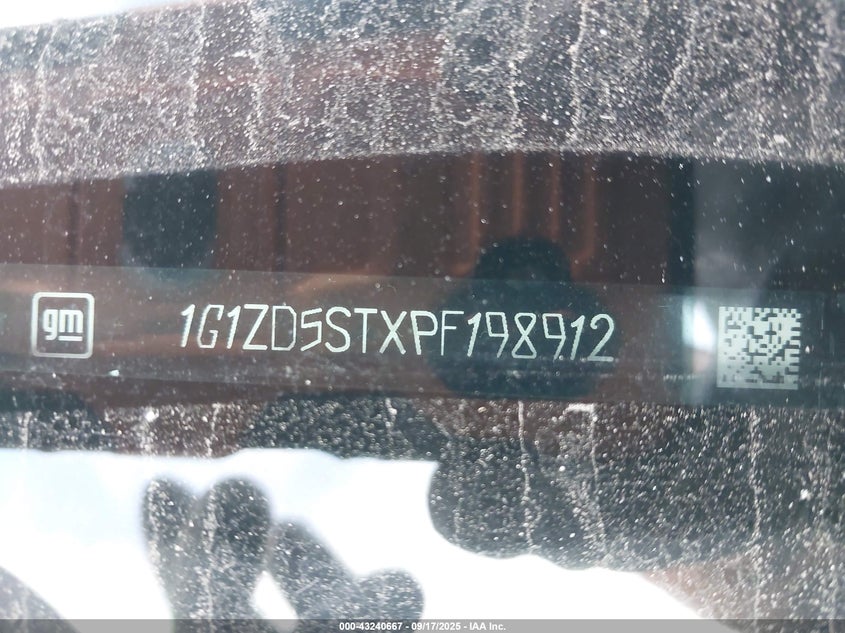 2023 CHEVROLET MALIBU FWD 1LT - 1G1ZD5STXPF198912