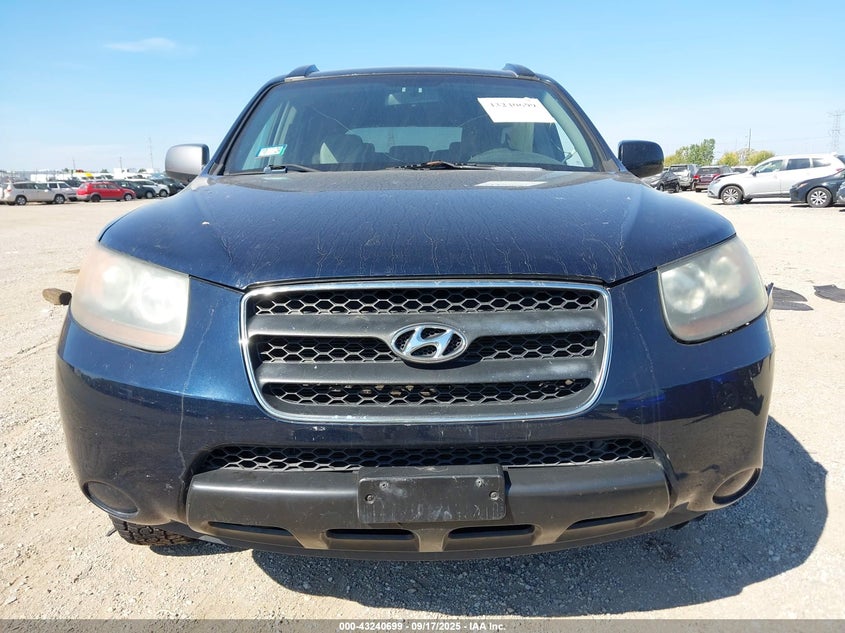 2007 Hyundai Santa Fe Gls VIN: 5NMSG13D27H091758 Lot: 43240699