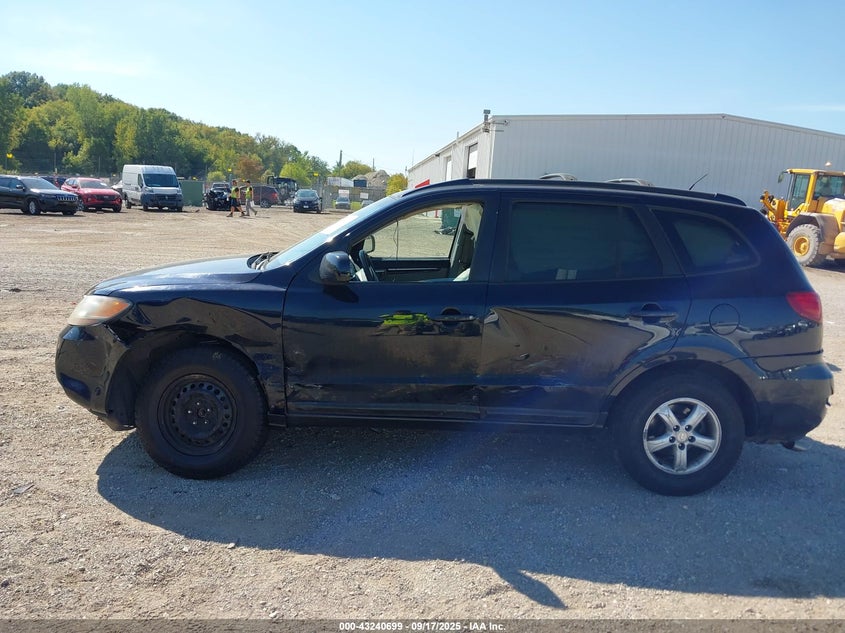 2007 Hyundai Santa Fe Gls VIN: 5NMSG13D27H091758 Lot: 43240699