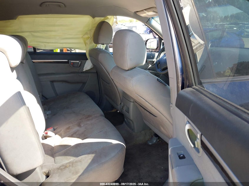 2007 Hyundai Santa Fe Gls VIN: 5NMSG13D27H091758 Lot: 43240699