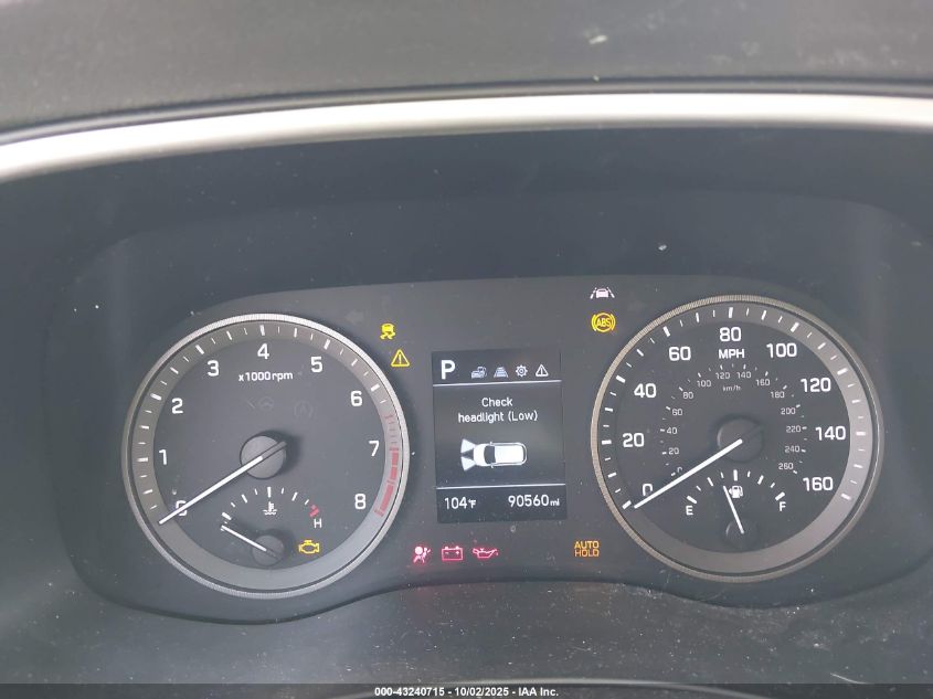 2020 Hyundai Tucson Se VIN: KM8J23A40LU243169 Lot: 43240715