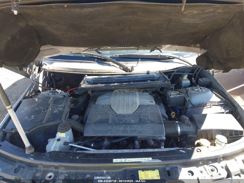 2008 Land Rover Range Rover Supercharged VIN: SALMF13428A270558 Lot: 43240716