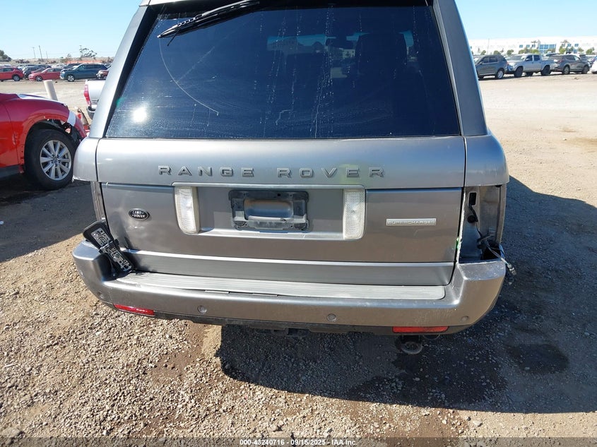 2008 Land Rover Range Rover Supercharged VIN: SALMF13428A270558 Lot: 43240716