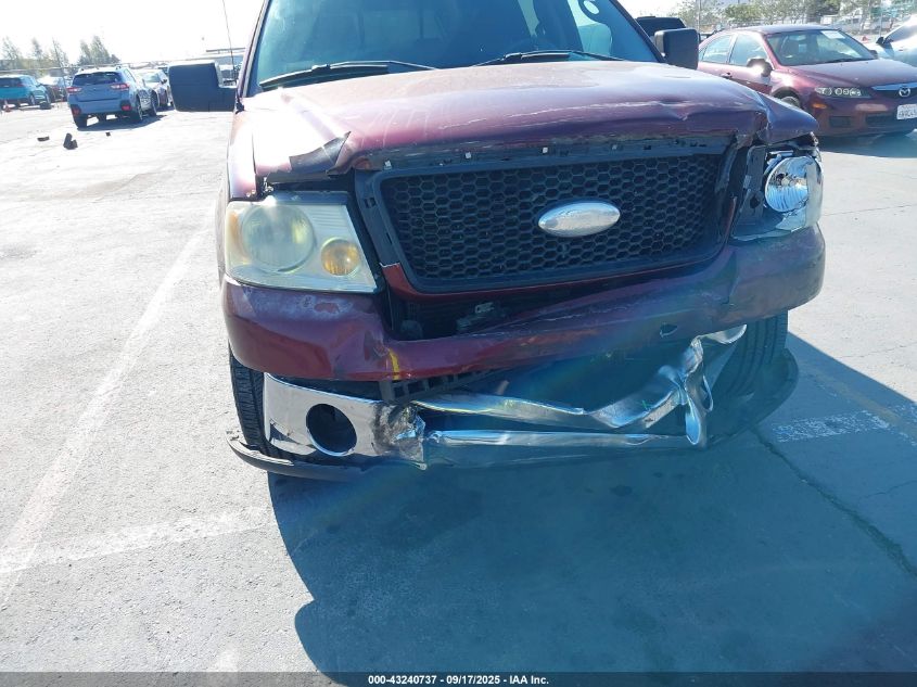 2006 Ford F-150 Xlt VIN: 1FTRW12W66FA95179 Lot: 43240737