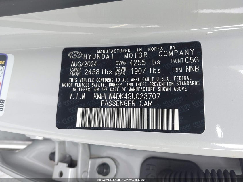 2025 HYUNDAI ELANTRA N - KMHLW4DK4SU023707