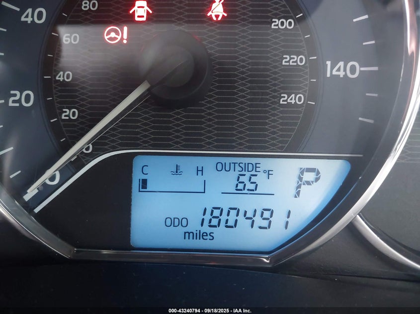 2014 Toyota Corolla Le VIN: 2T1BURHE2EC157575 Lot: 43240794