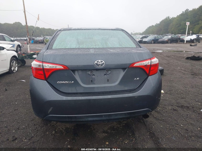 2014 Toyota Corolla Le VIN: 2T1BURHE2EC157575 Lot: 43240794