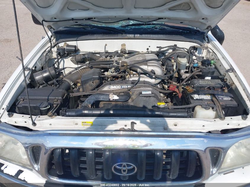 2001 Toyota Tacoma Prerunner V6 VIN: 5TEGN92N01Z800750 Lot: 43240802