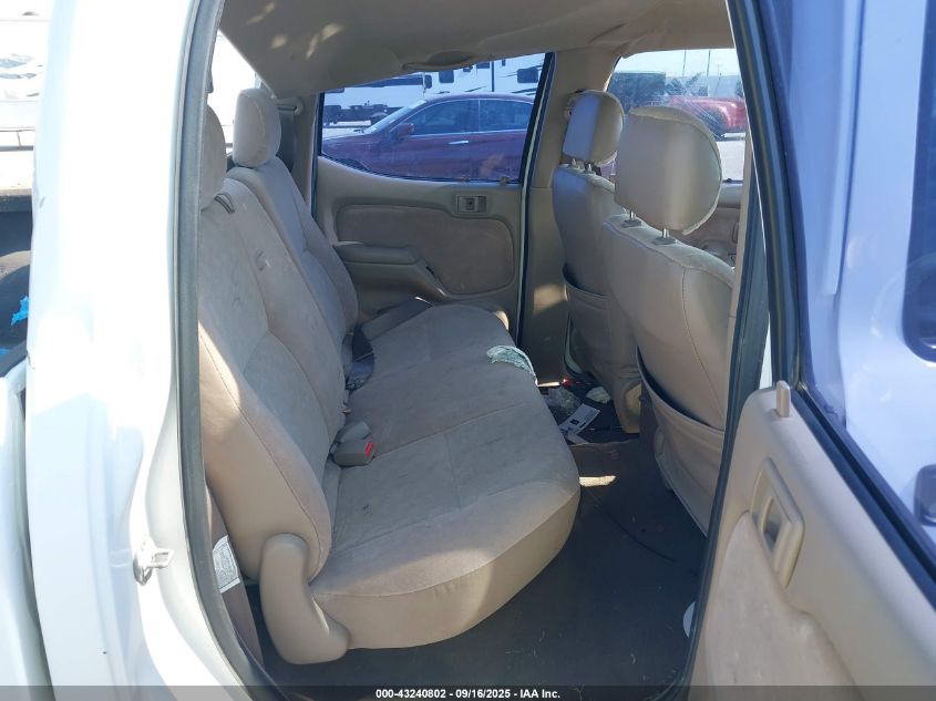 2001 Toyota Tacoma Prerunner V6 VIN: 5TEGN92N01Z800750 Lot: 43240802