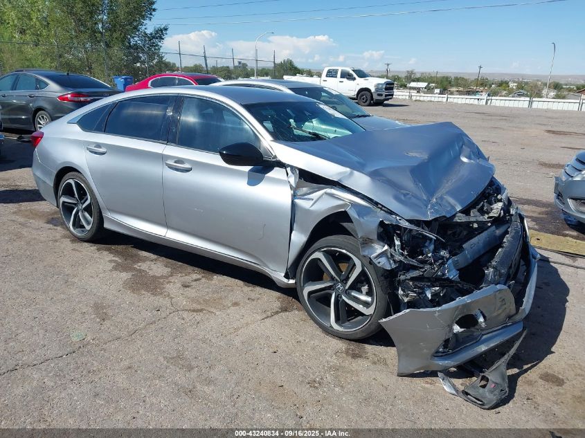 2022 Honda Accord Hybrid Sport VIN: 1HGCV3F21NA014615 Lot: 43240834