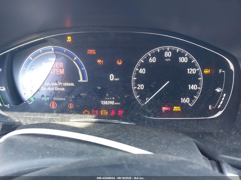 2022 Honda Accord Hybrid Sport VIN: 1HGCV3F21NA014615 Lot: 43240834