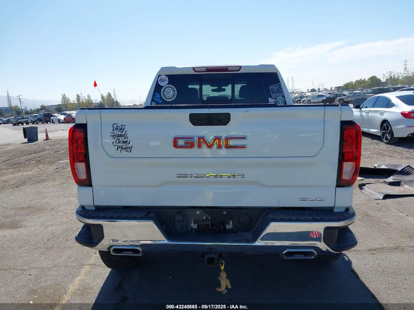 2021 GMC Sierra 1500 4Wd Short Box Sle VIN: 3GTU9BET7MG299655 Lot: 43240865