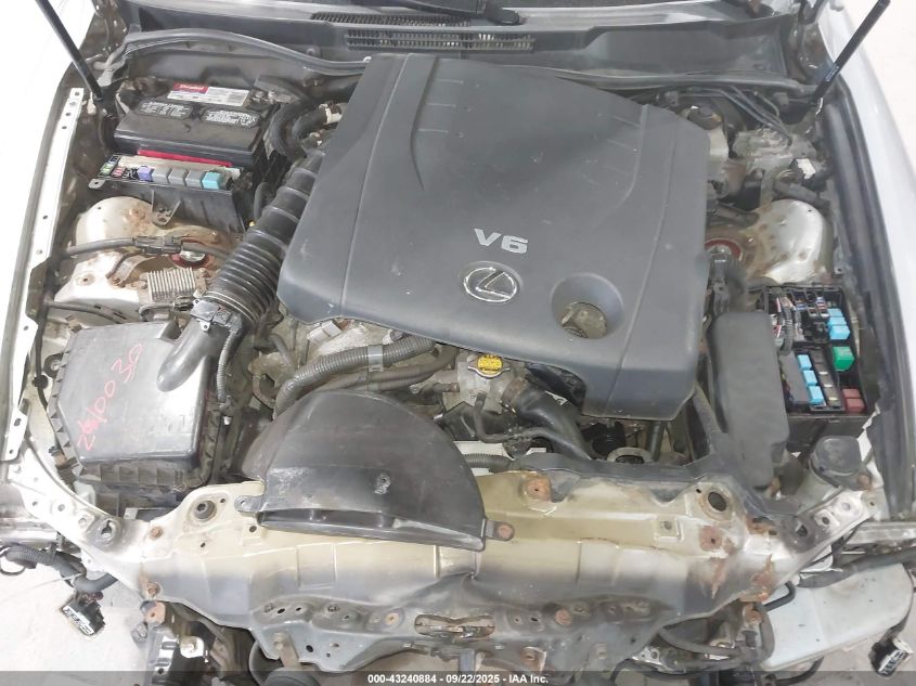 2008 Lexus Is 250 VIN: JTHBK262182058995 Lot: 43240884
