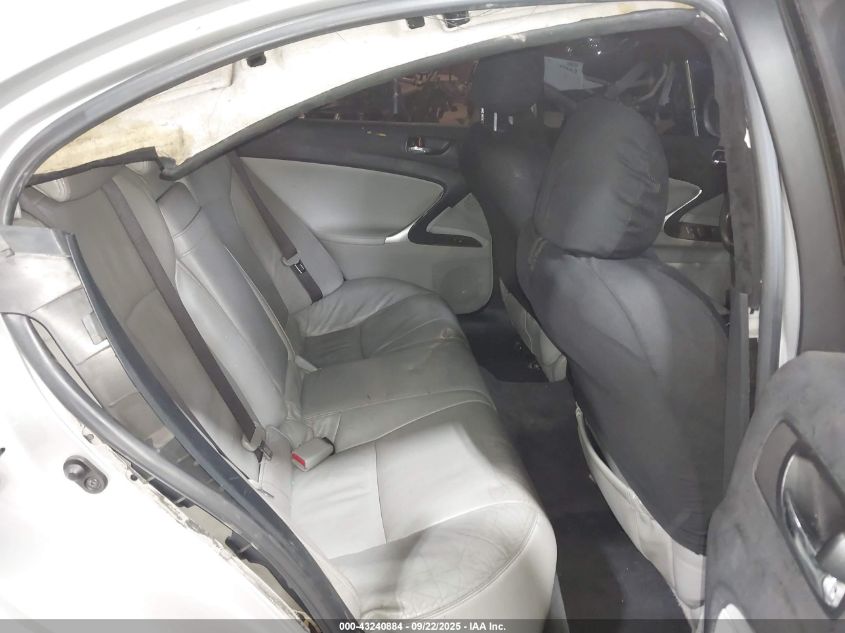 2008 Lexus Is 250 VIN: JTHBK262182058995 Lot: 43240884