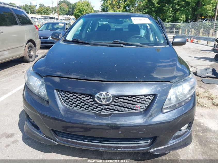 2010 Toyota Corolla S VIN: 2T1BU4EE8AC425224 Lot: 43240921