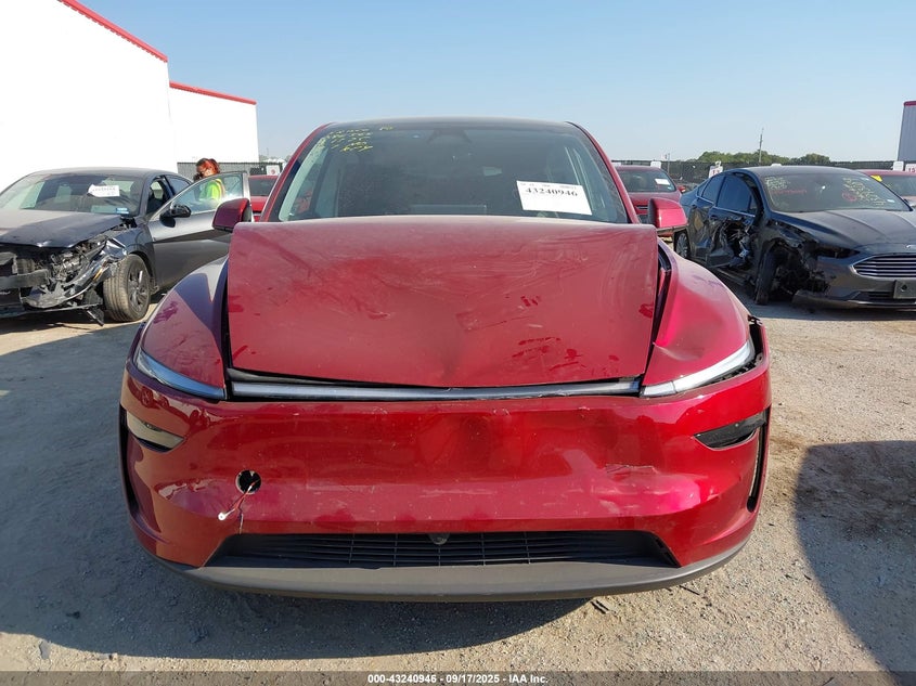 2026 Tesla Model Y Long Range Dual Motor All-Wheel Drive VIN: 7SAYGDED6TA431143 Lot: 43240946