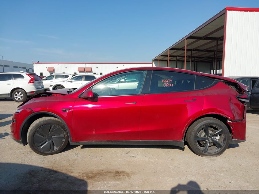2026 Tesla Model Y Long Range Dual Motor All-Wheel Drive VIN: 7SAYGDED6TA431143 Lot: 43240946