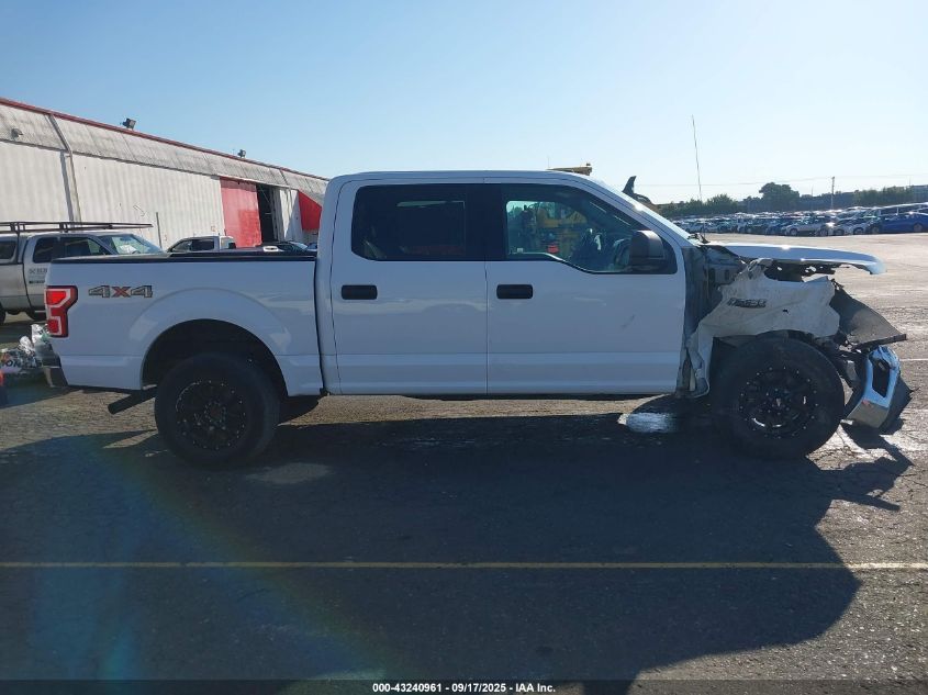 2018 Ford F-150 Xlt VIN: 1FTEW1E54JKE19893 Lot: 43240961