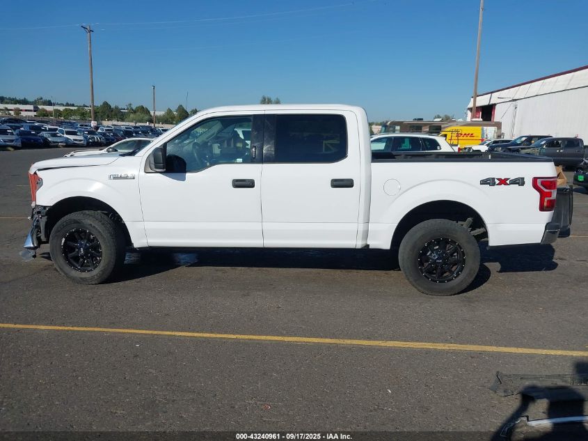 2018 Ford F-150 Xlt VIN: 1FTEW1E54JKE19893 Lot: 43240961