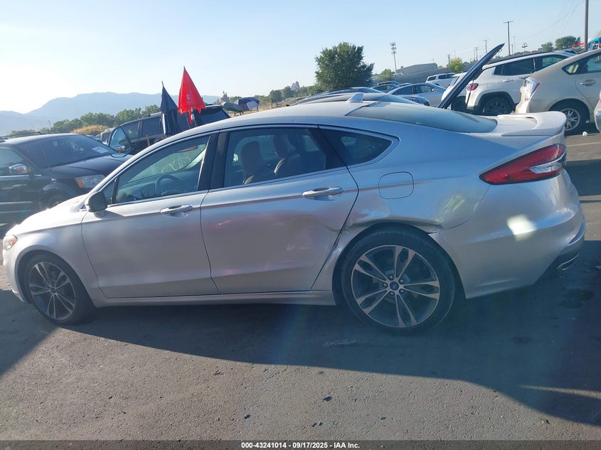 2019 Ford Fusion Titanium VIN: 3FA6P0K96KR254225 Lot: 43241014