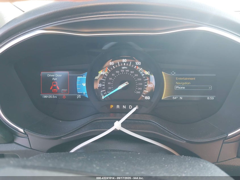 2019 Ford Fusion Titanium VIN: 3FA6P0K96KR254225 Lot: 43241014