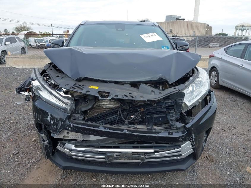 2018 Toyota Highlander Xle VIN: 5TDJZRFH6JS559269 Lot: 43241034