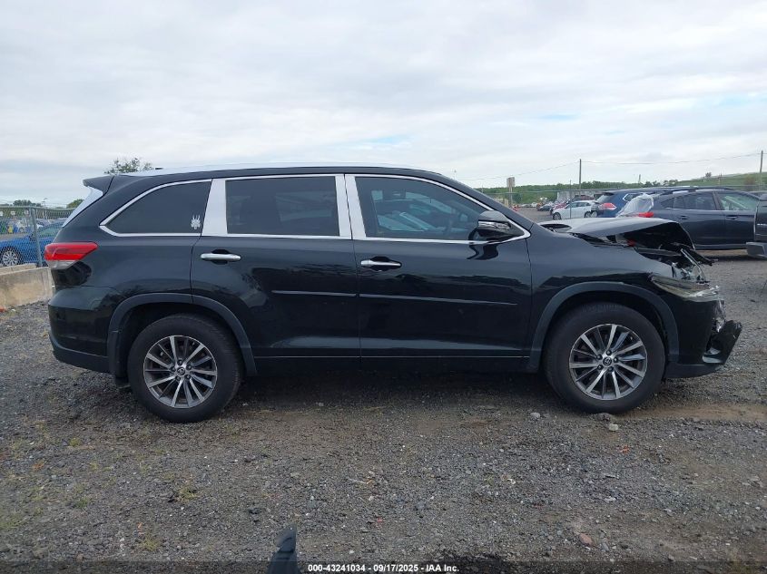 2018 Toyota Highlander Xle VIN: 5TDJZRFH6JS559269 Lot: 43241034