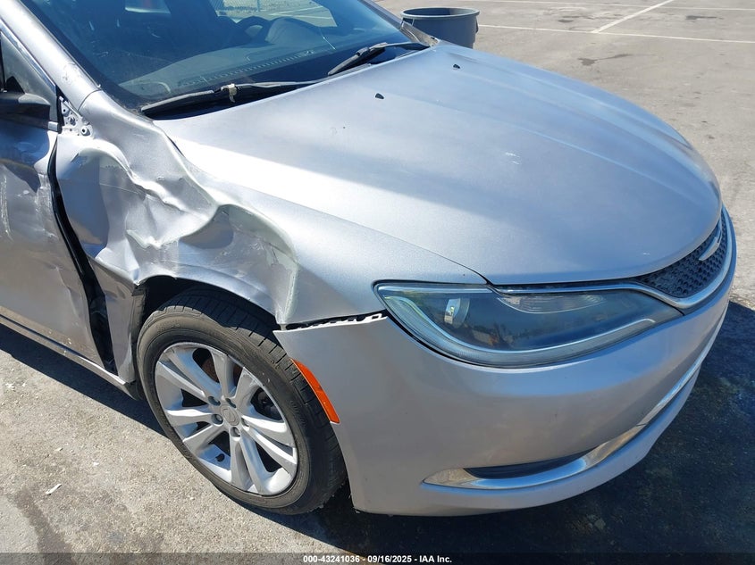 2015 Chrysler 200 Limited VIN: 1C3CCCAB6FN638095 Lot: 43241036