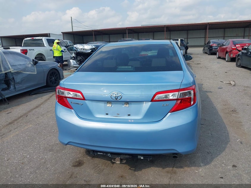 2013 TOYOTA CAMRY LE - 4T4BF1FK9DR326384