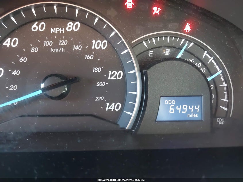 2013 TOYOTA CAMRY LE - 4T4BF1FK9DR326384