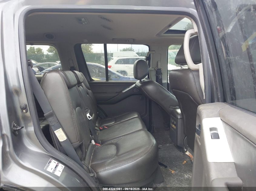 2008 Nissan Pathfinder Se VIN: 5N1AR18B38C602368 Lot: 43241061