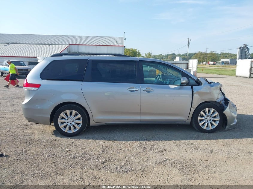2013 Toyota Sienna Limited 7 Passenger VIN: 5TDDK3DCXDS069170 Lot: 43241065