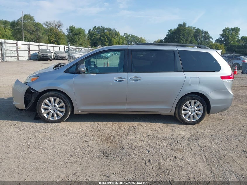 2013 Toyota Sienna Limited 7 Passenger VIN: 5TDDK3DCXDS069170 Lot: 43241065