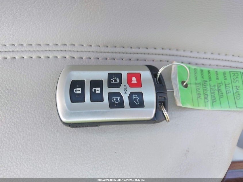 2013 Toyota Sienna Limited 7 Passenger VIN: 5TDDK3DCXDS069170 Lot: 43241065