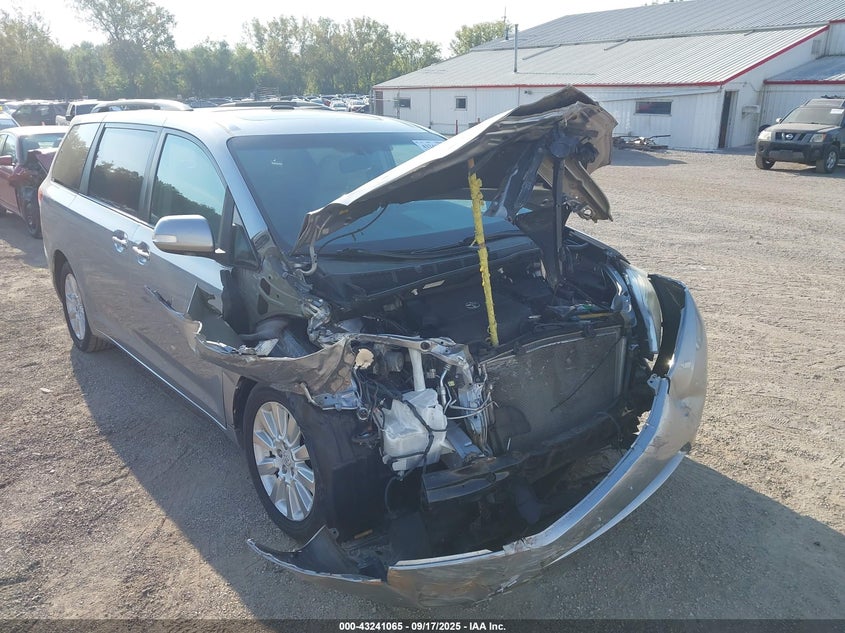2013 Toyota Sienna Limited 7 Passenger VIN: 5TDDK3DCXDS069170 Lot: 43241065