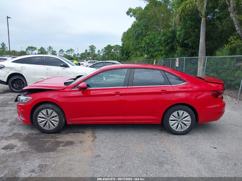 2019 Volkswagen Jetta 1.4T R-Line/1.4T S/1.4T Se VIN: 3VWC57BU6KM042242 Lot: 43241070