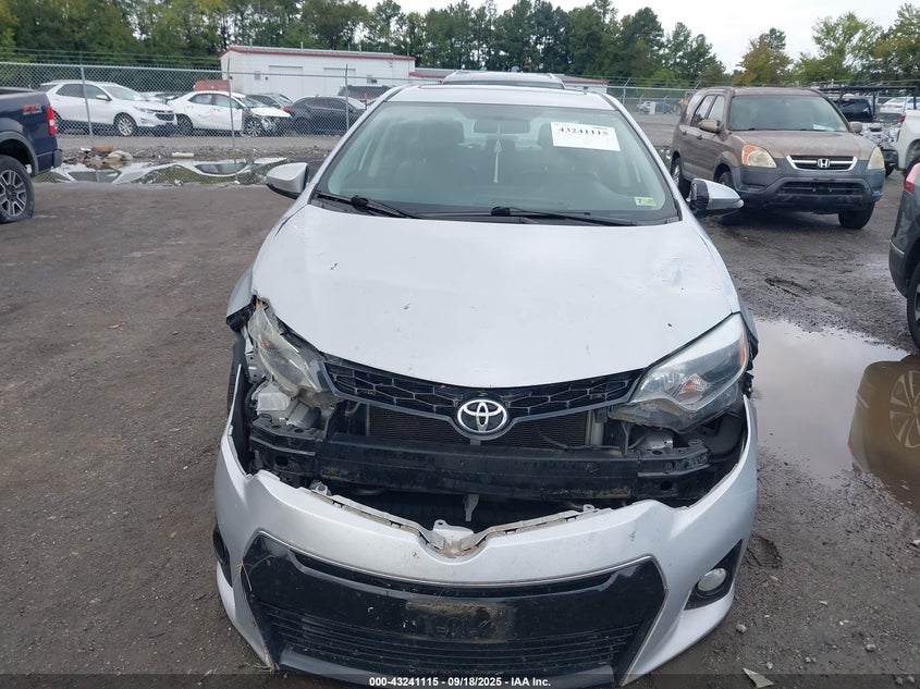 2014 Toyota Corolla S Premium VIN: 2T1BURHE1EC122512 Lot: 43241115