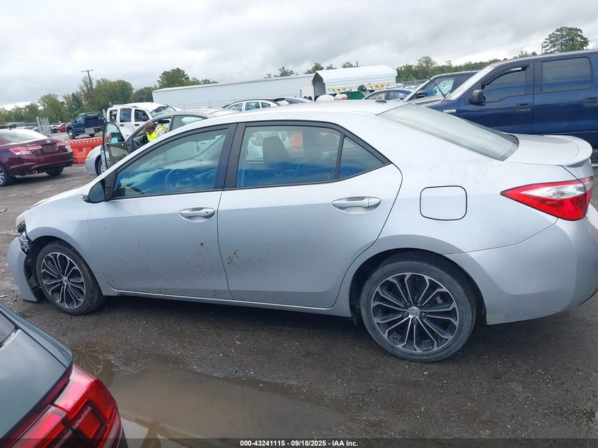 2014 Toyota Corolla S Premium VIN: 2T1BURHE1EC122512 Lot: 43241115