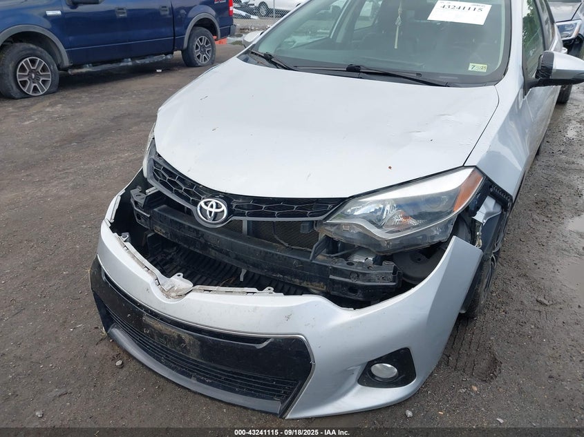 2014 Toyota Corolla S Premium VIN: 2T1BURHE1EC122512 Lot: 43241115