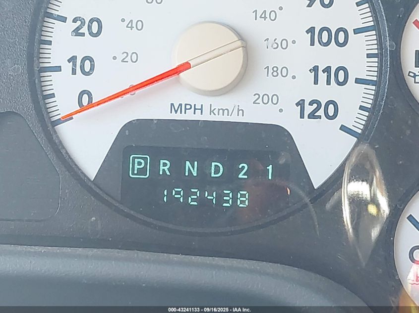 2008 Dodge Ram 1500 Slt VIN: 1D7HA18N88S537338 Lot: 43241133