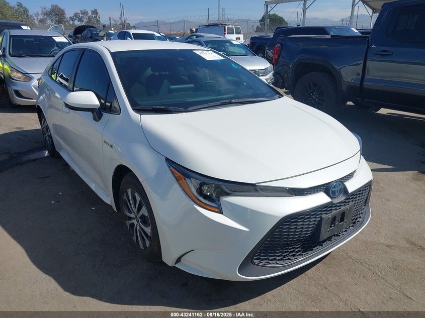 JTDEBRBE8LJ008763 2020 Toyota Corolla Hybrid Le auction photo 1